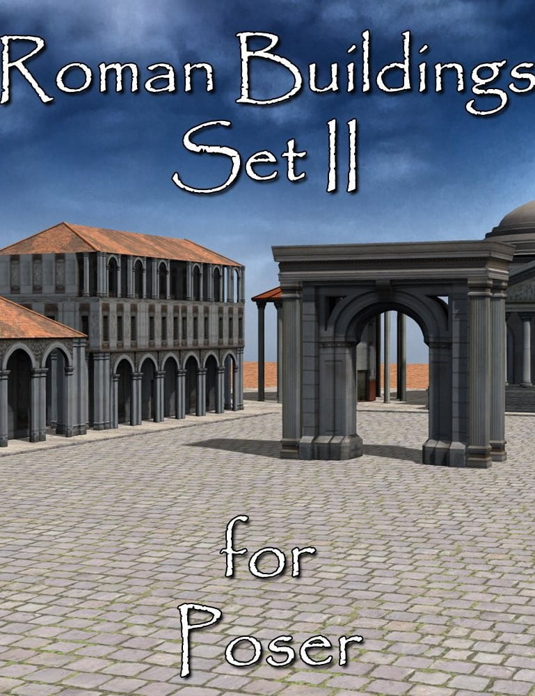 Roman Building Set II - Poser