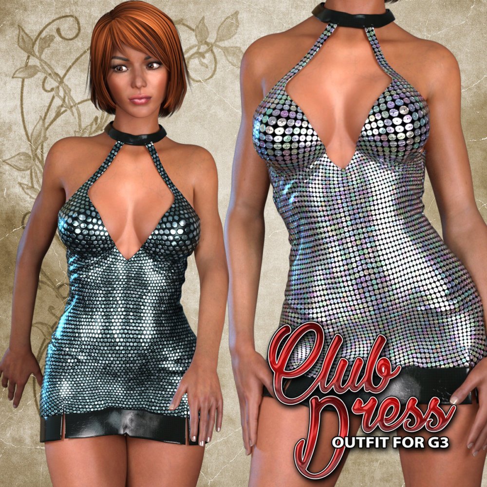 Exnem Club Dress for G3 Female