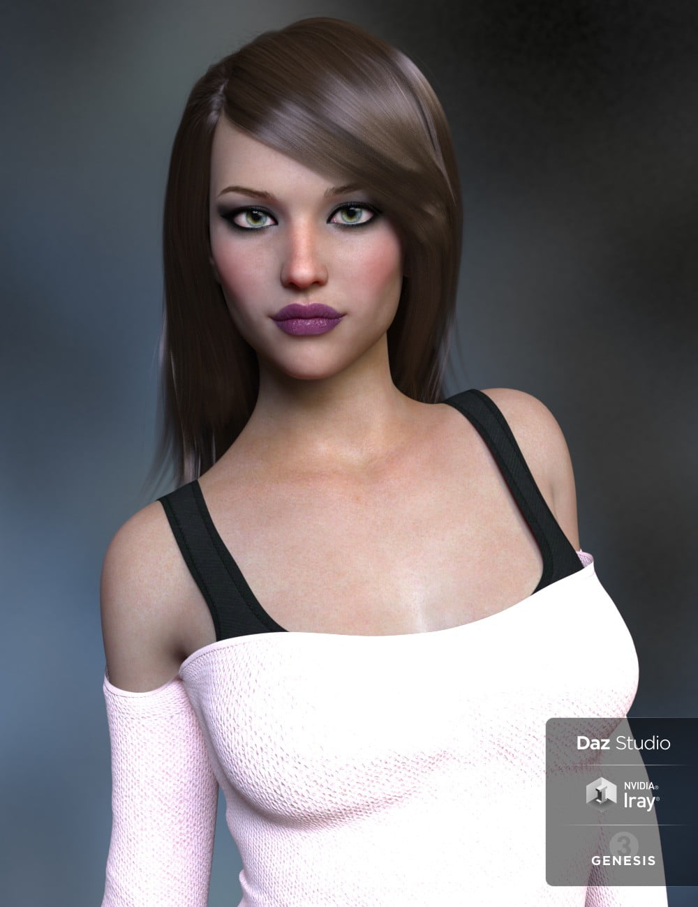 Alana and Bodysuit for Genesis 3 and 8 Female