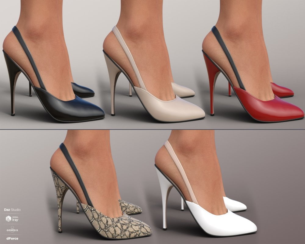 dForce Fashion Sophisticate Outfit for Genesis 8 Female(s)