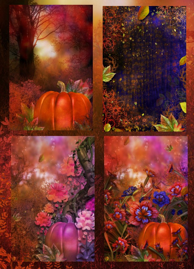 Beautiful Harvest Backgrounds