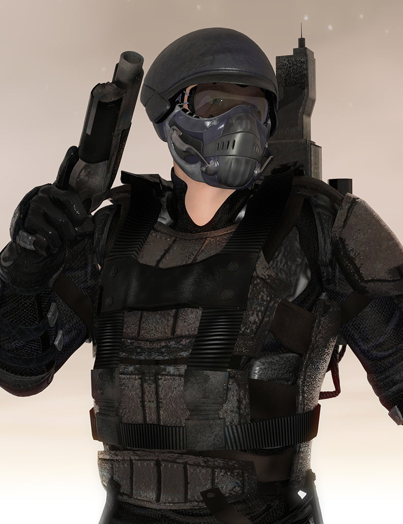 ArtDev DarkVoid Exploration Unit Gear Harness And Backpack