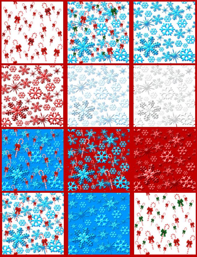 Holiday Seamless Tiles