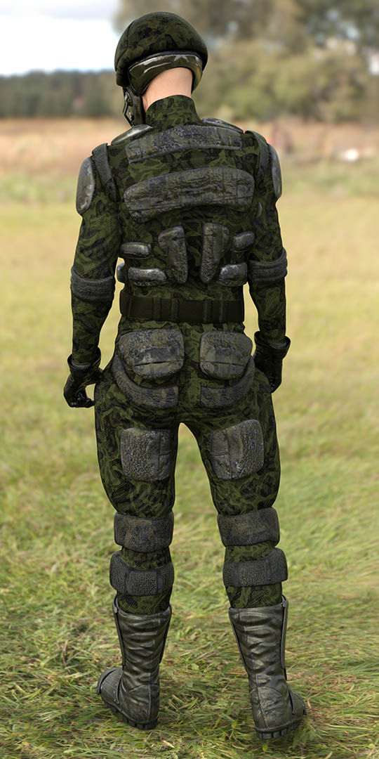 ArtDev DarkVoid Exploration Unit Suit Camo Textures