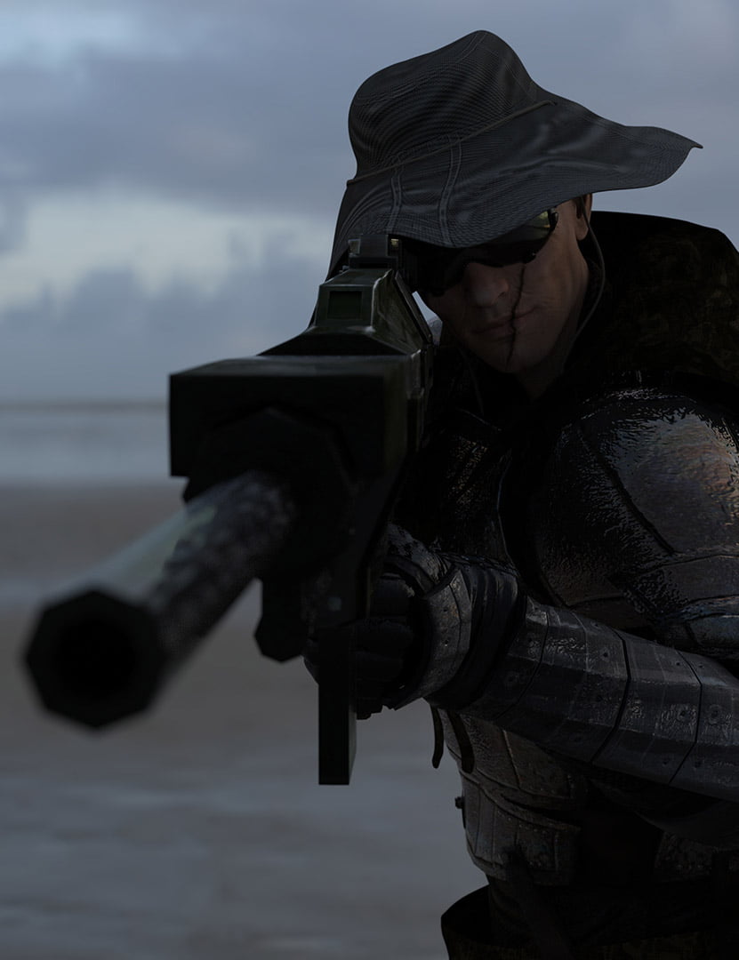 ArtDev DarkVoid Exploration Unit Sniper Rifle