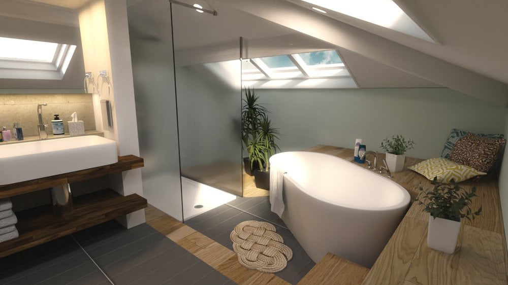 Attic Bathroom