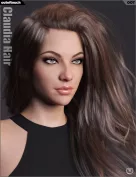 Claudia Hair for Genesis 3 and 8 Female(s)