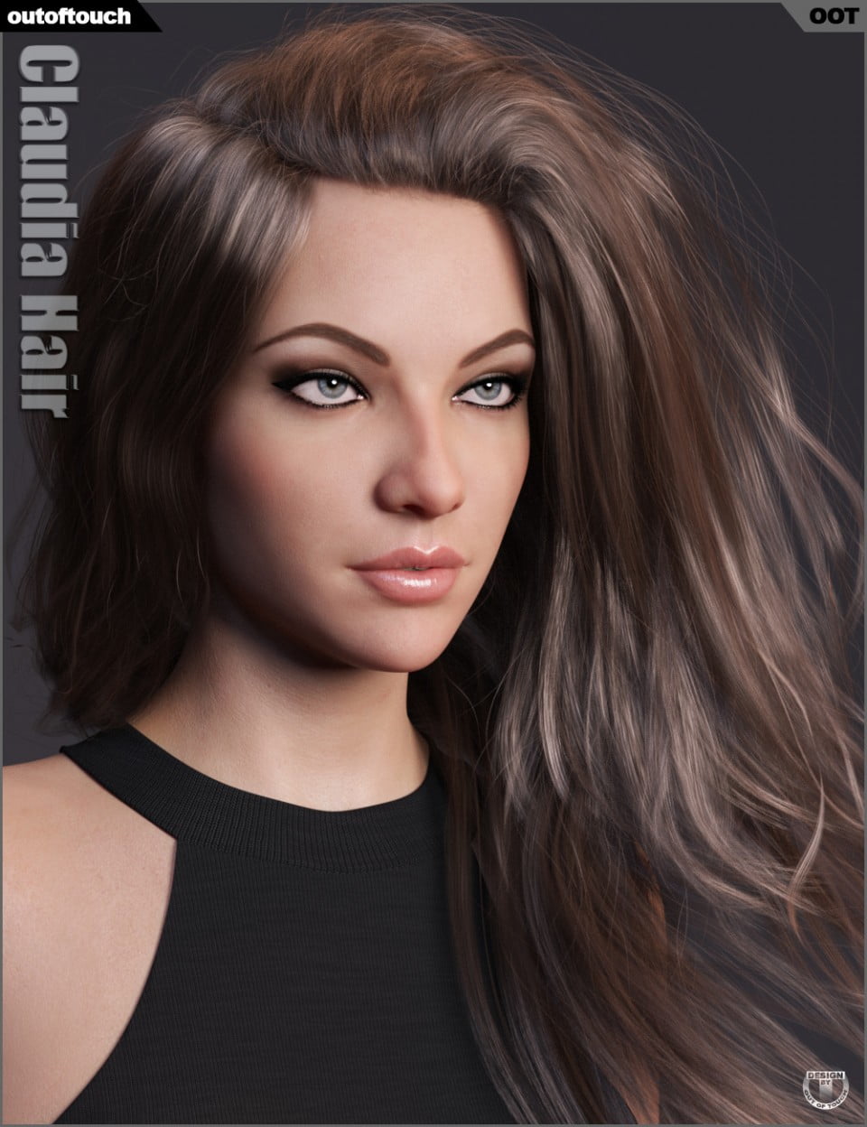 Claudia Hair For Genesis 3 And 8 Females ⋆ Freebies Daz 3d