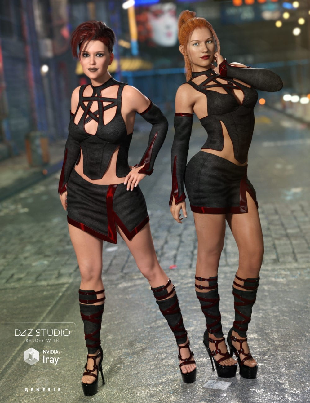 Credence Outfit for Genesis 3 Female(s)