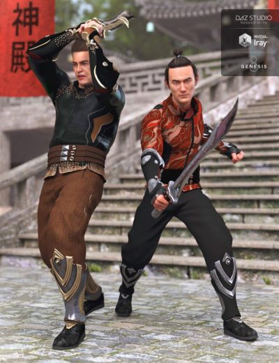 eastern-fantasy-warrior-outfit-textures-00-main-daz3d-4