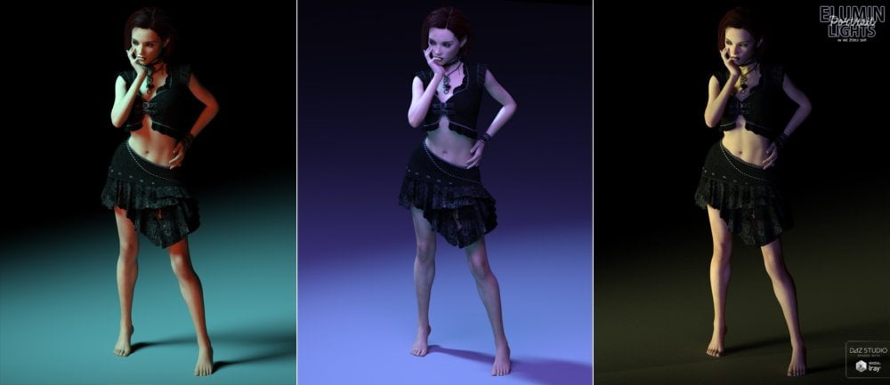 Elumin Iray Portrait Lights