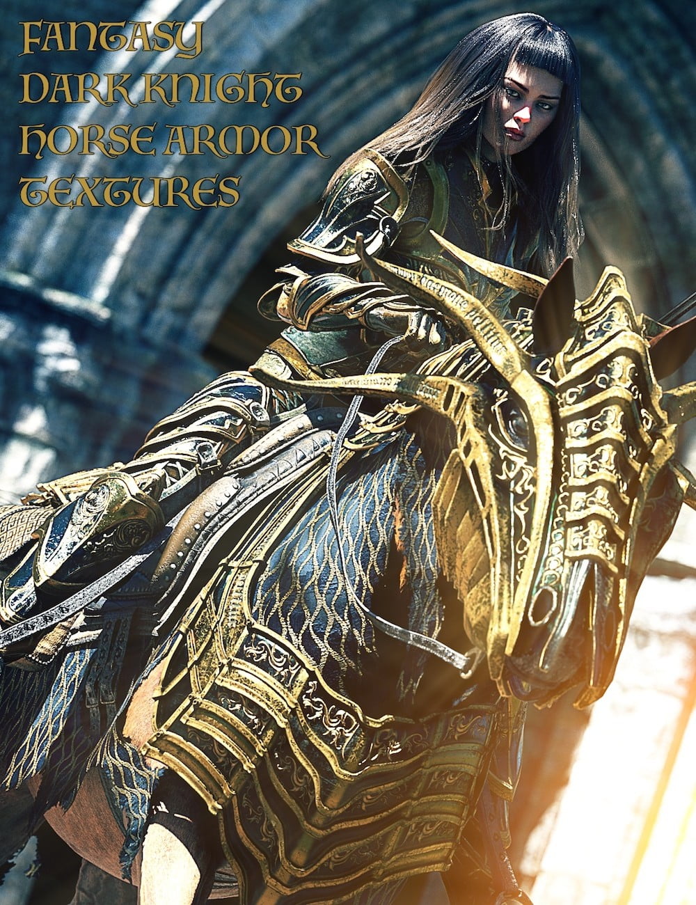 Fantasy Dark Knight Armor Texture Expansion