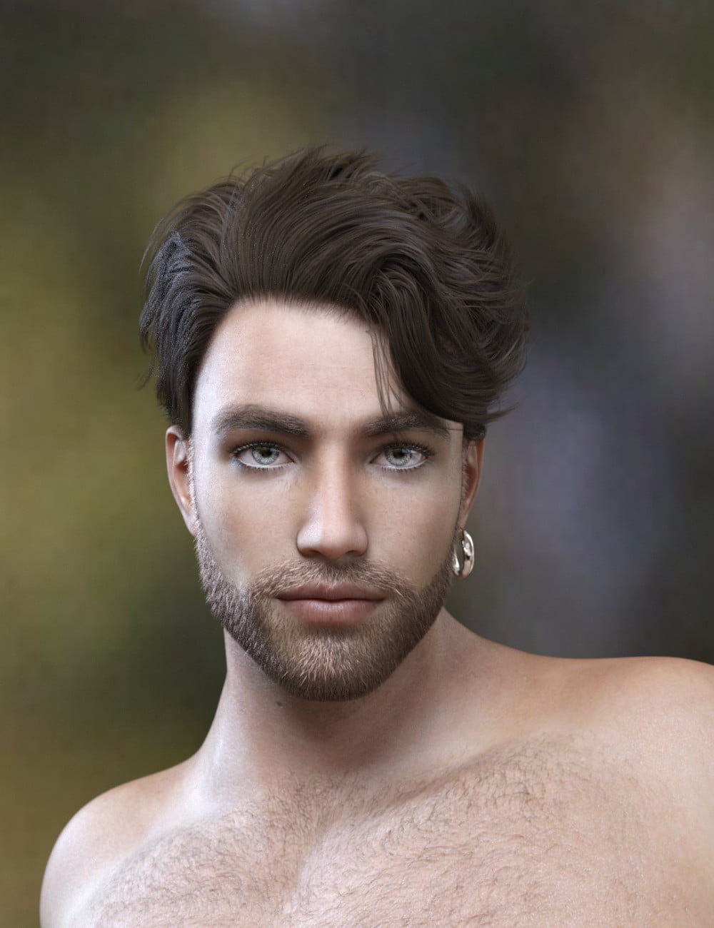 Joel Magnus hair. Male 08.