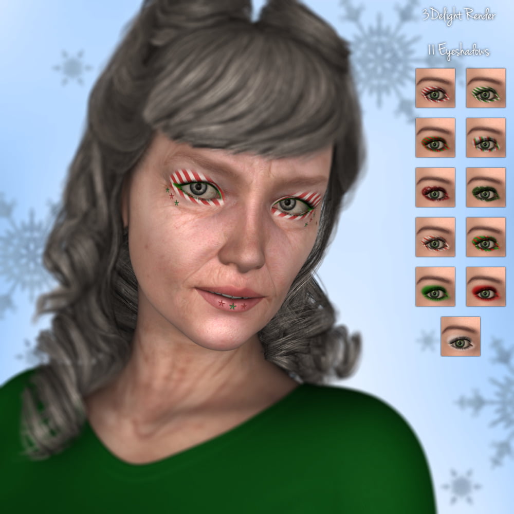 L.I.E. Genesis 3 Female Christmas Makeup