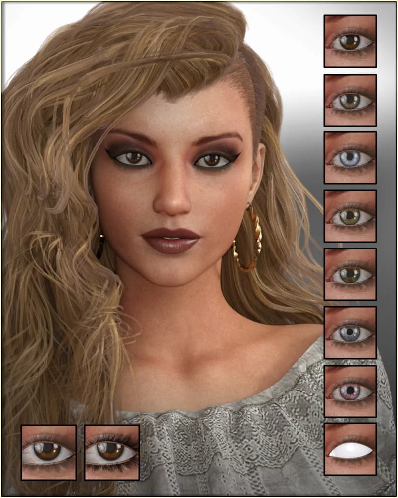 Vyk Susie For G3f ⋆ Freebies Daz 3d