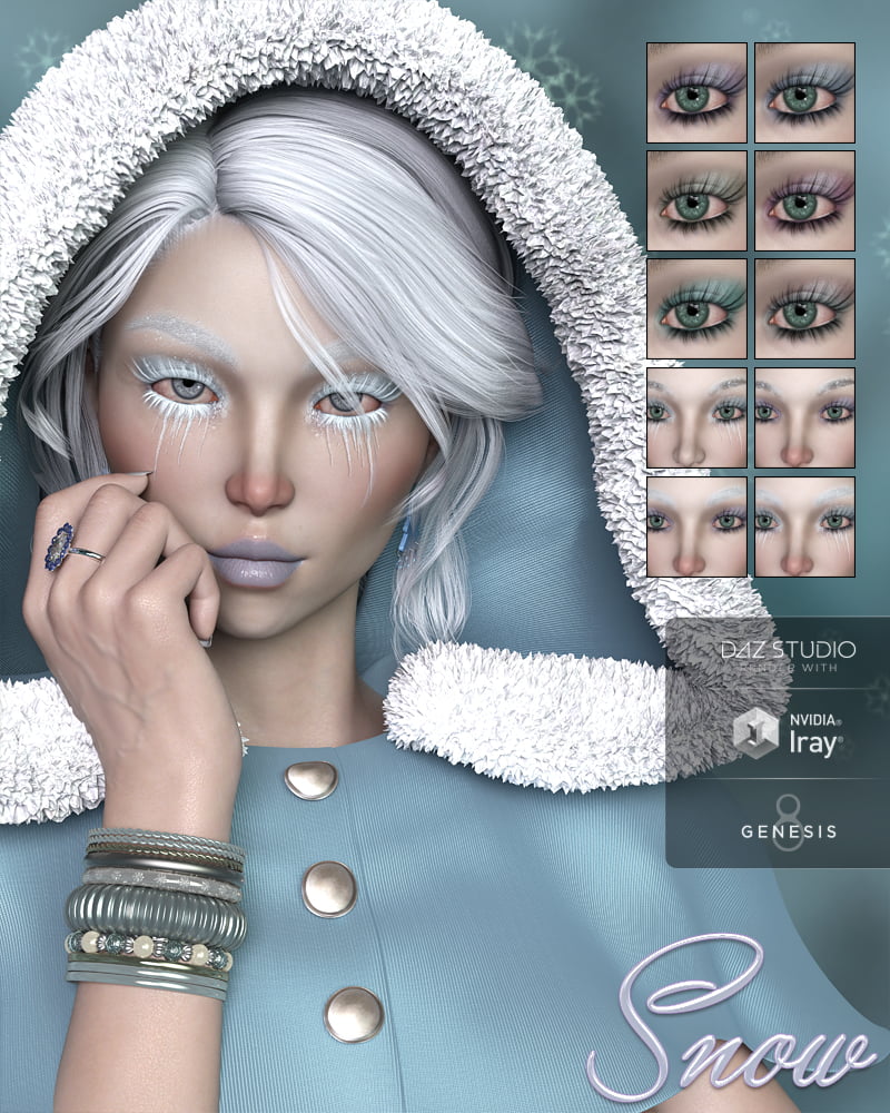 Snow for Genesis 8 Female