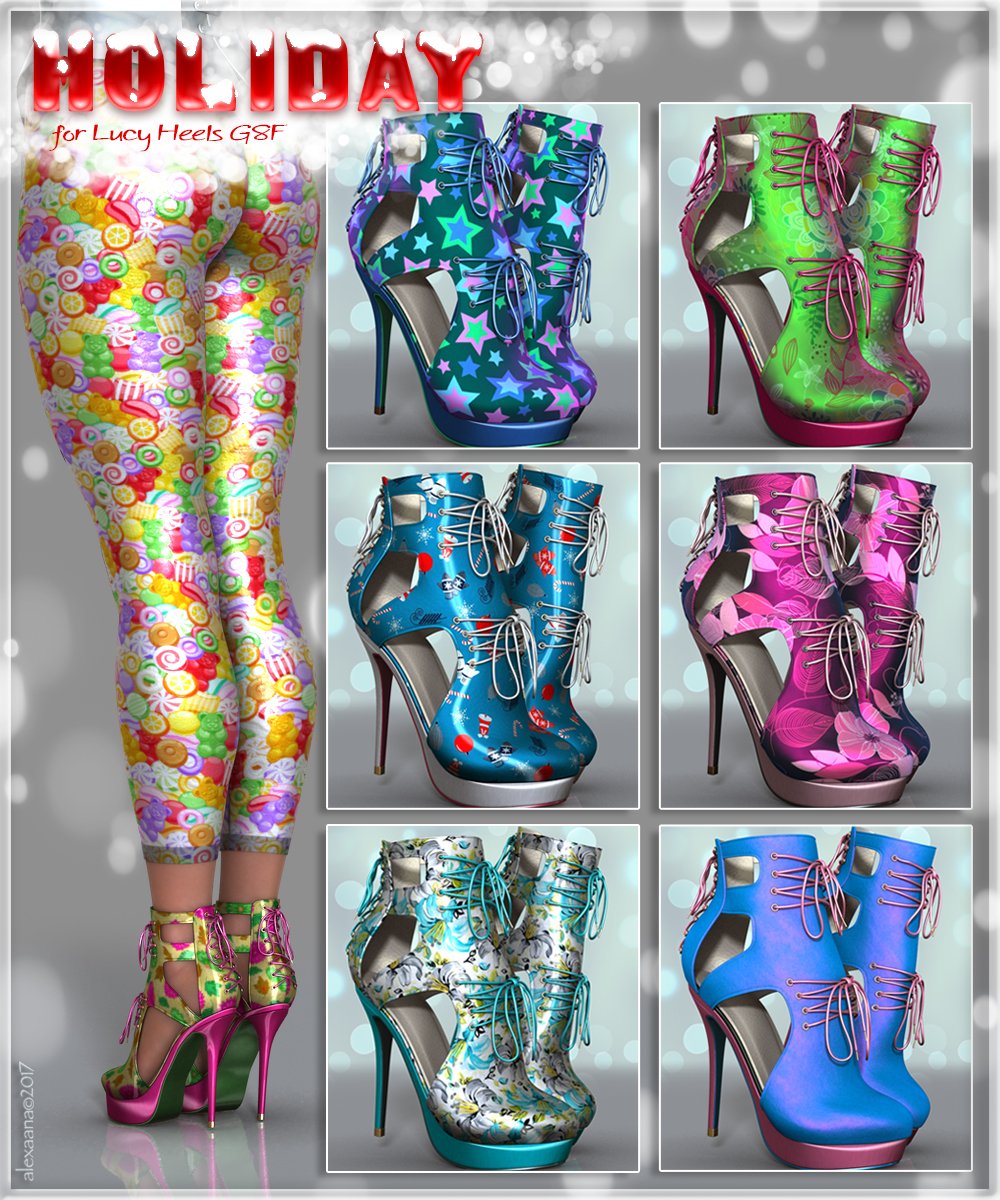 Holiday Lucy Heels G8F