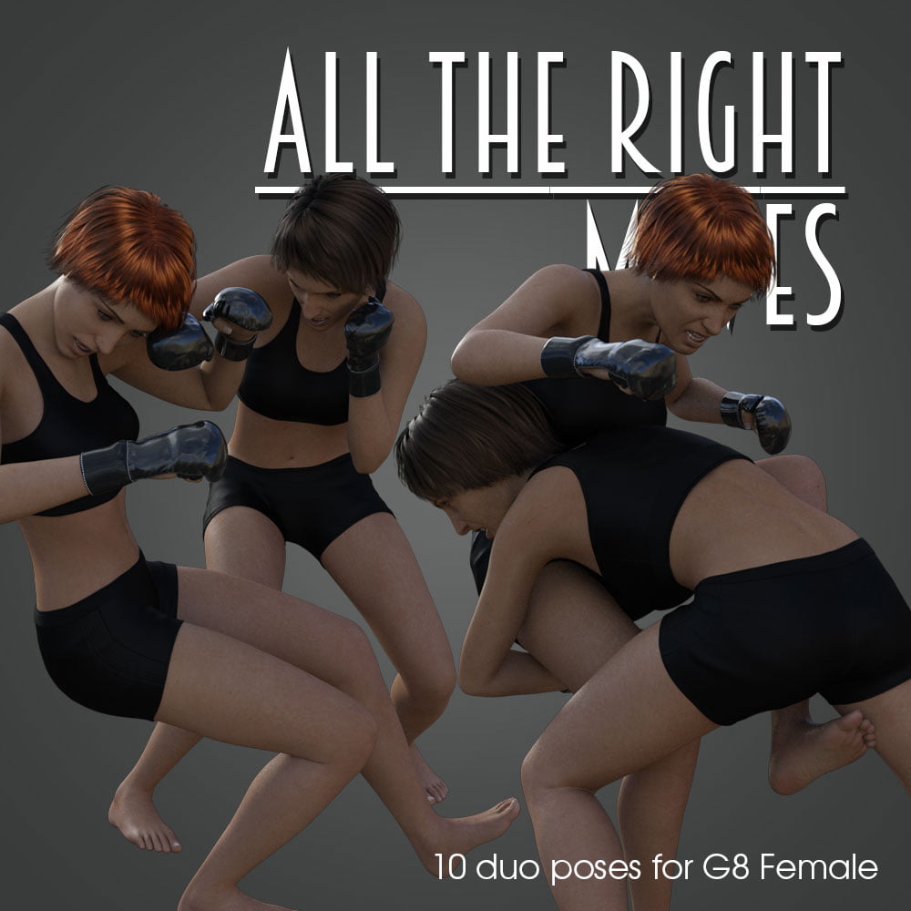 ALL THE RIGHT MOVES vol.2 for Genesis 8 Female