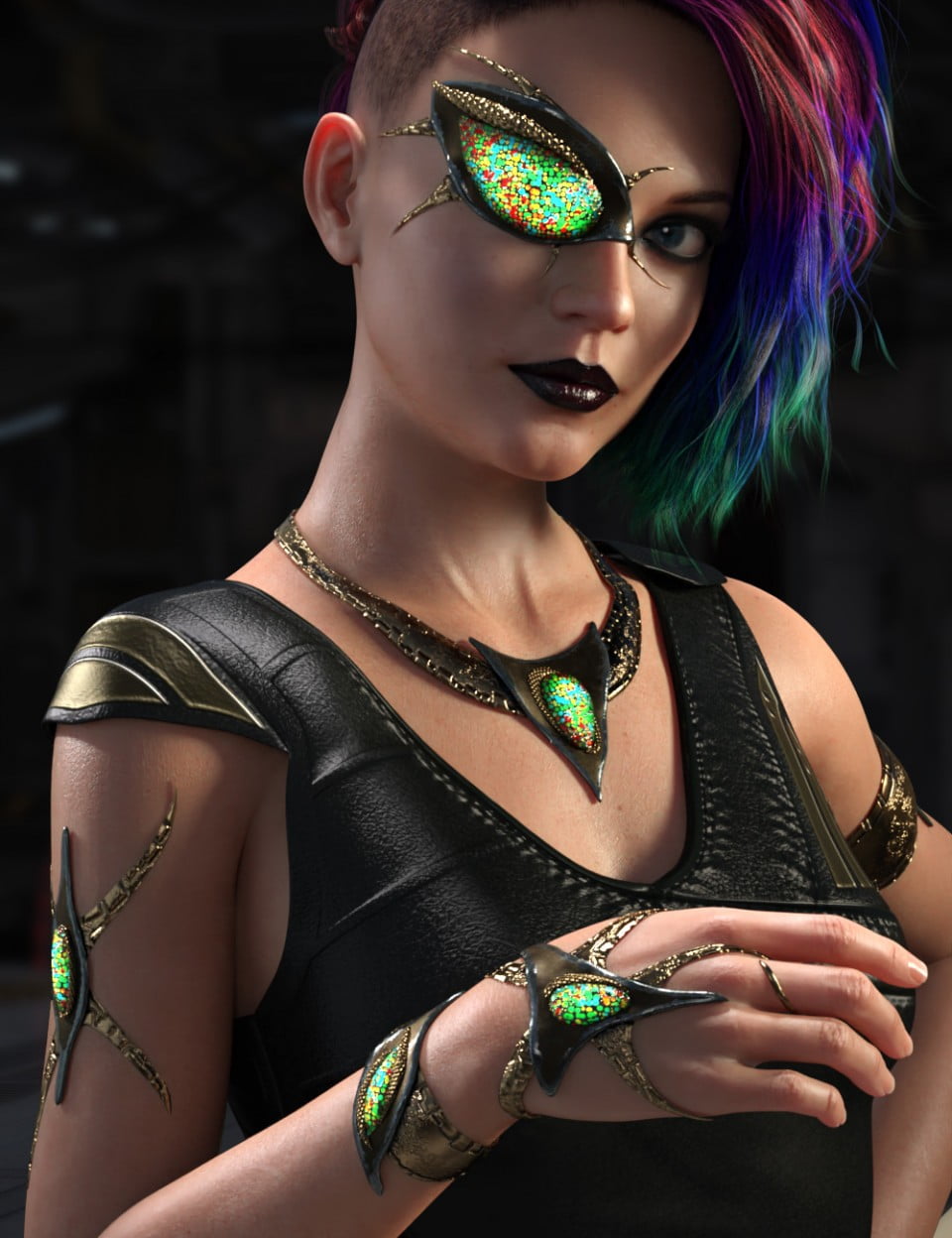 Sci-fi Accessories for Genesis 8 Female(s)