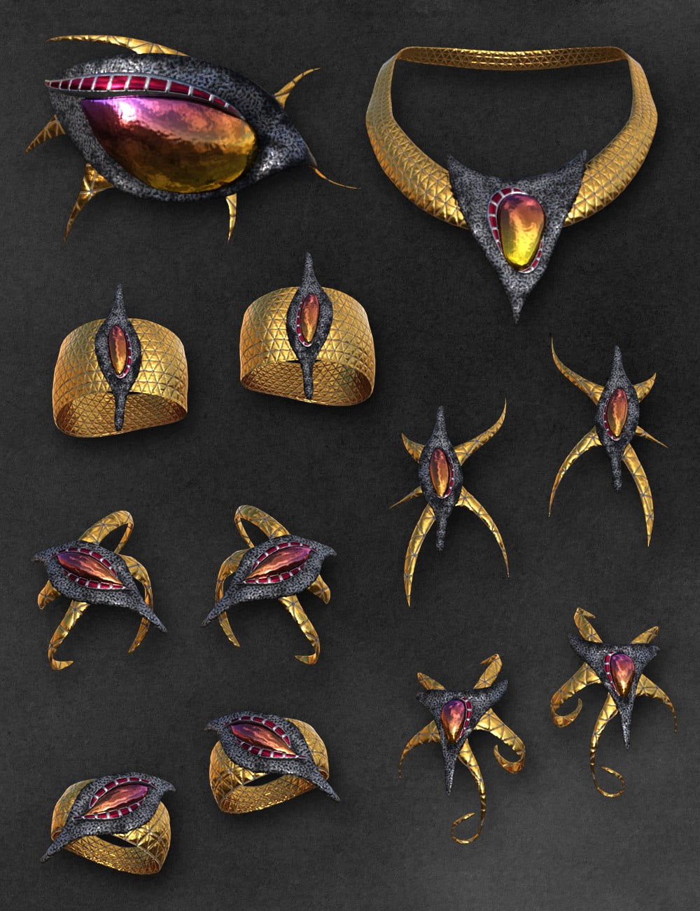 Sci-fi Accessories for Genesis 8 Female(s)