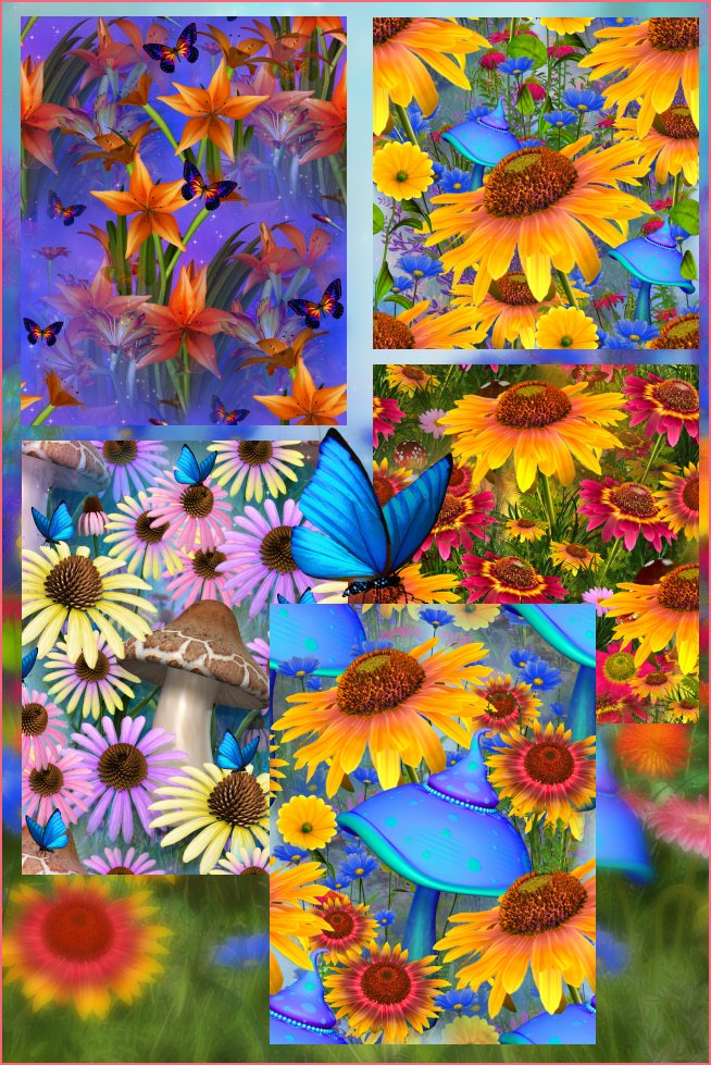 Fairy Dreams Summer Backgrounds