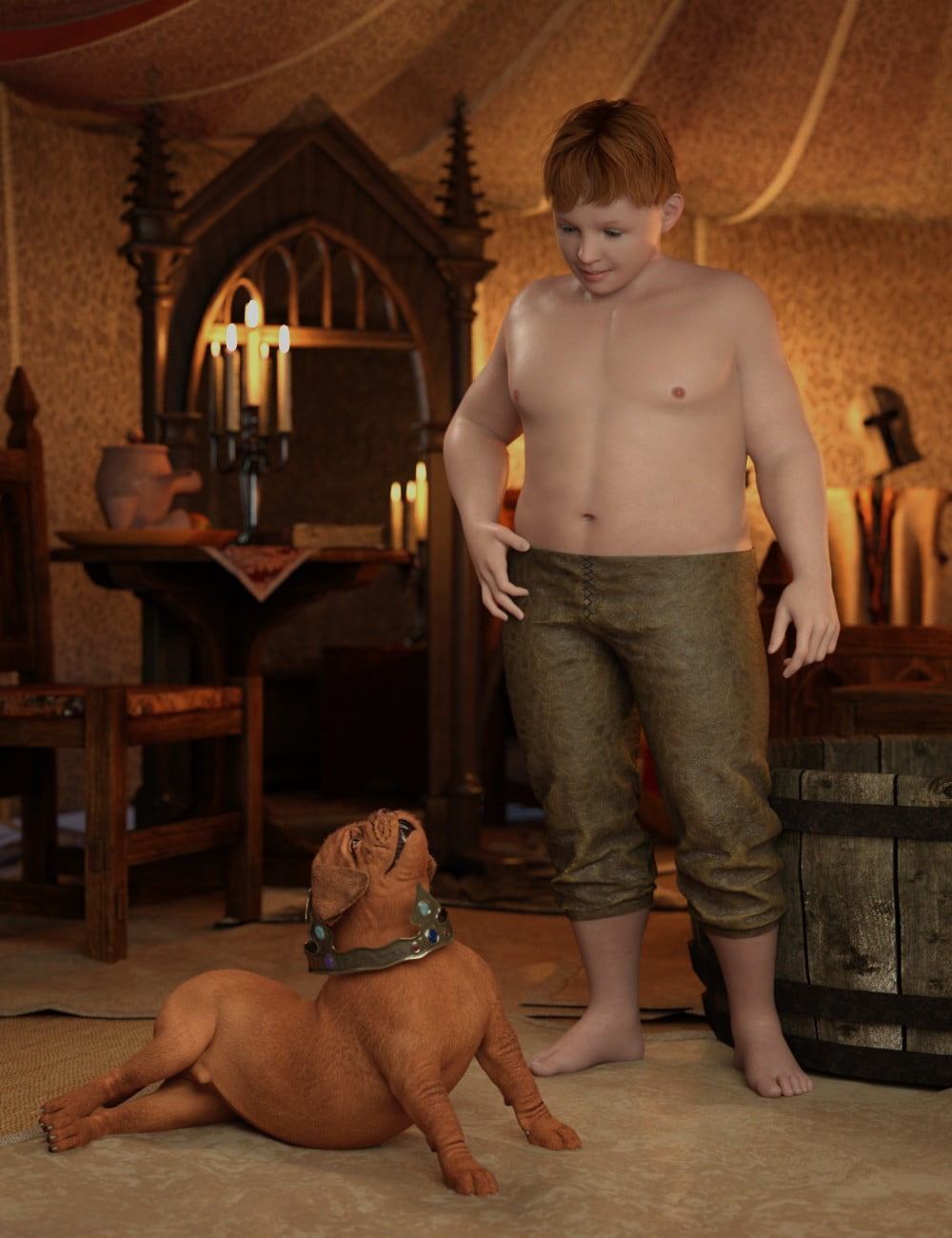 The King’s Son HD for Genesis 8 Male