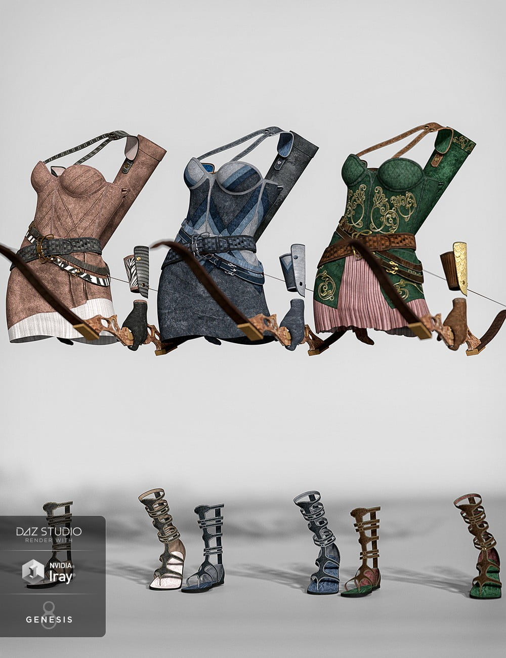 Toxophilite Outfit Textures