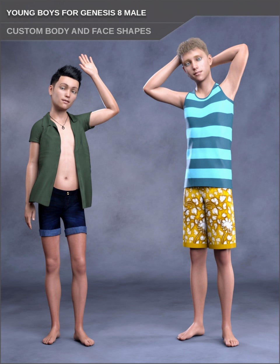 Young Boys for Genesis 8 Male