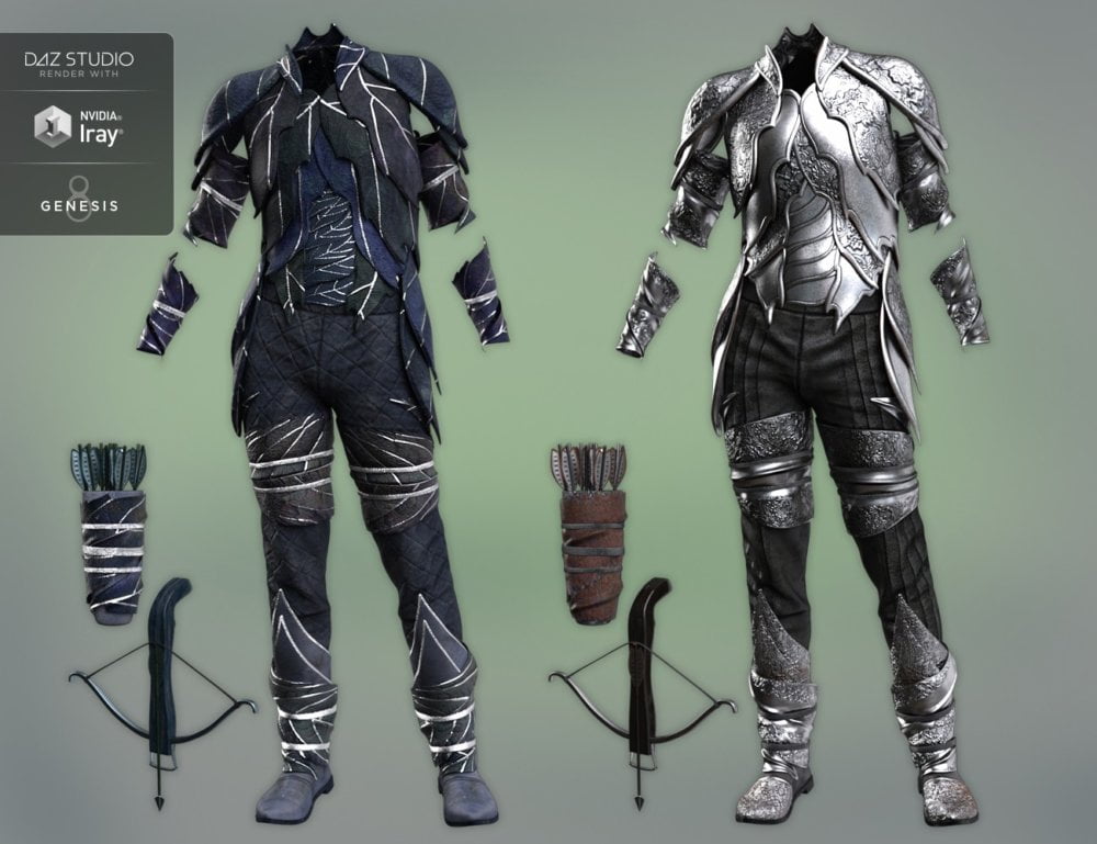 Forest Guardian Outfit Textures