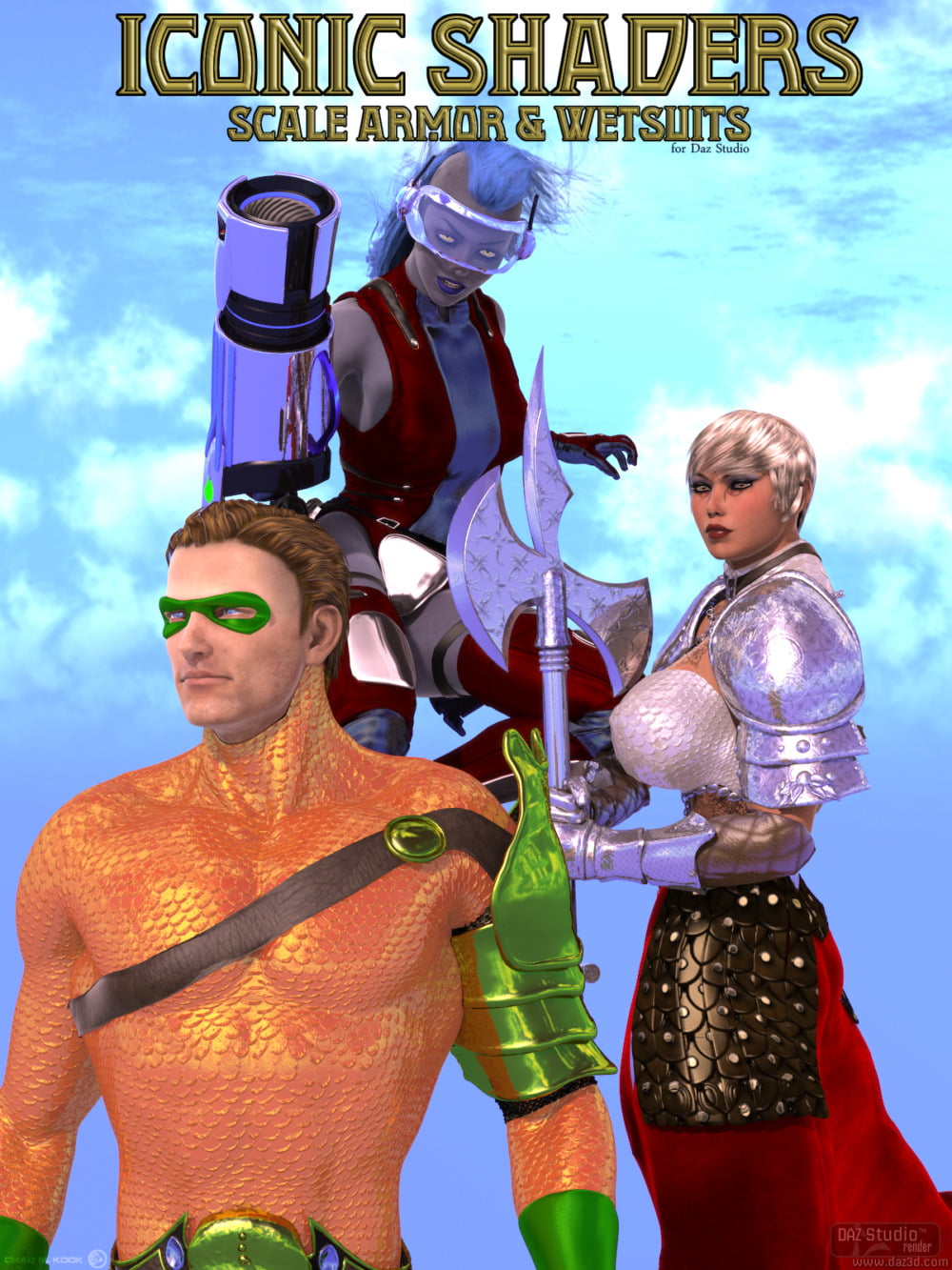 Iconic Shaders: Scale Armor and WetSuits