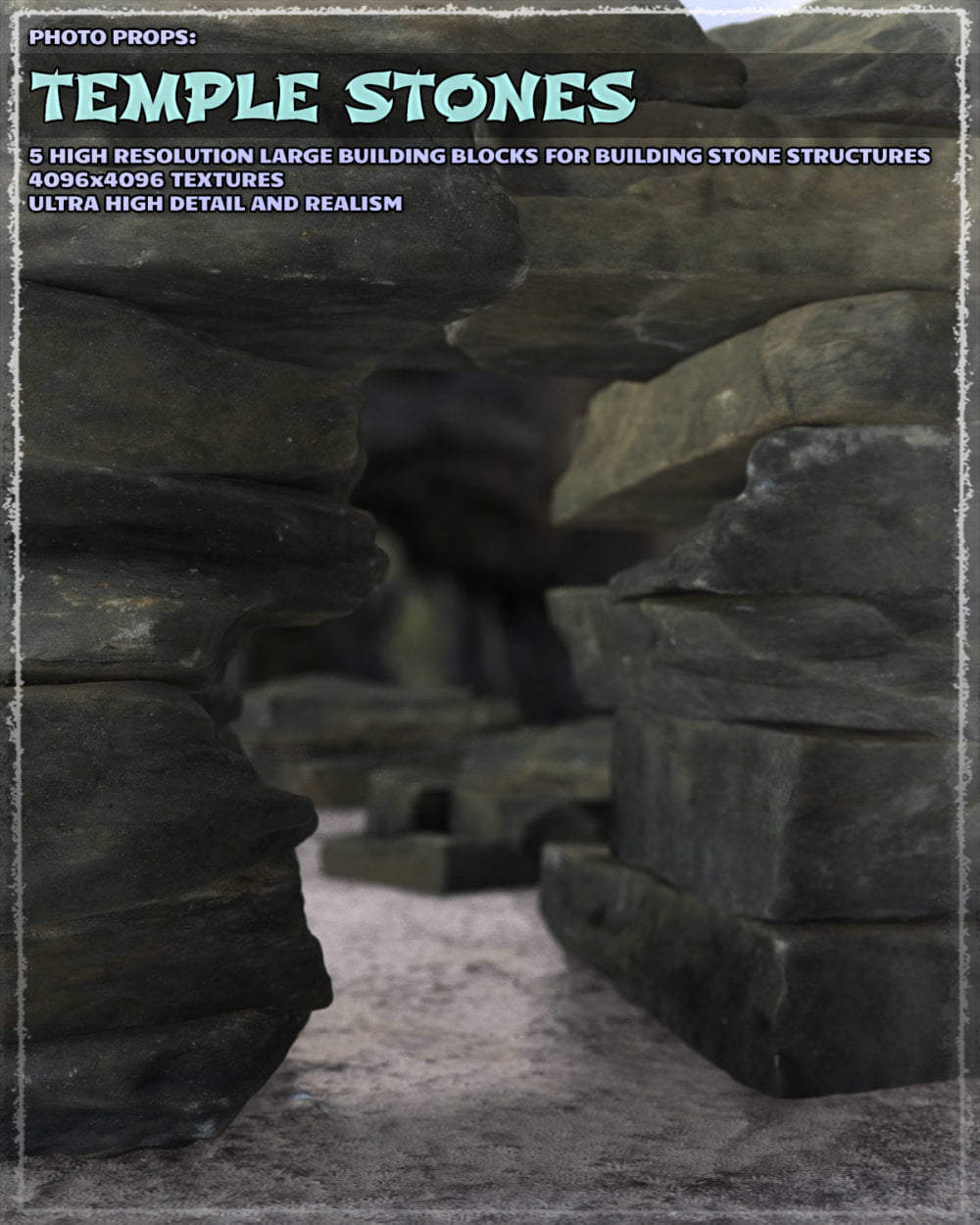 Photo Props: Temple Stones