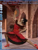 dForce Flirty Flamenco Suit for Genesis 8 and Genesis 3 Female