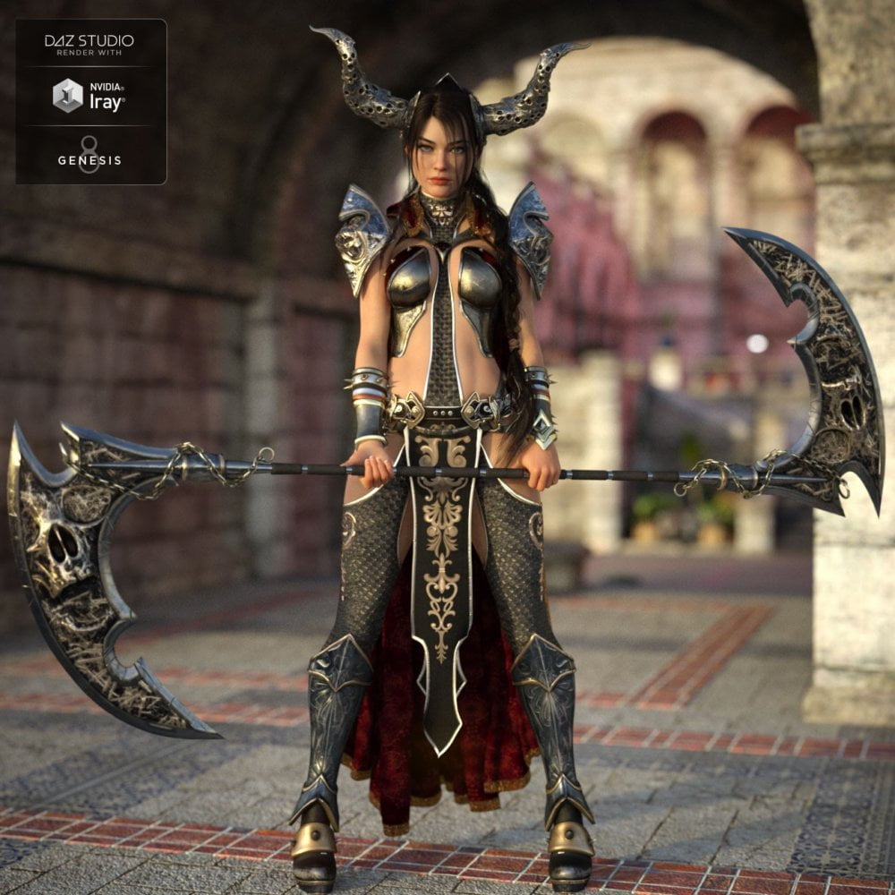 Keriann HD for Genesis 8 Female