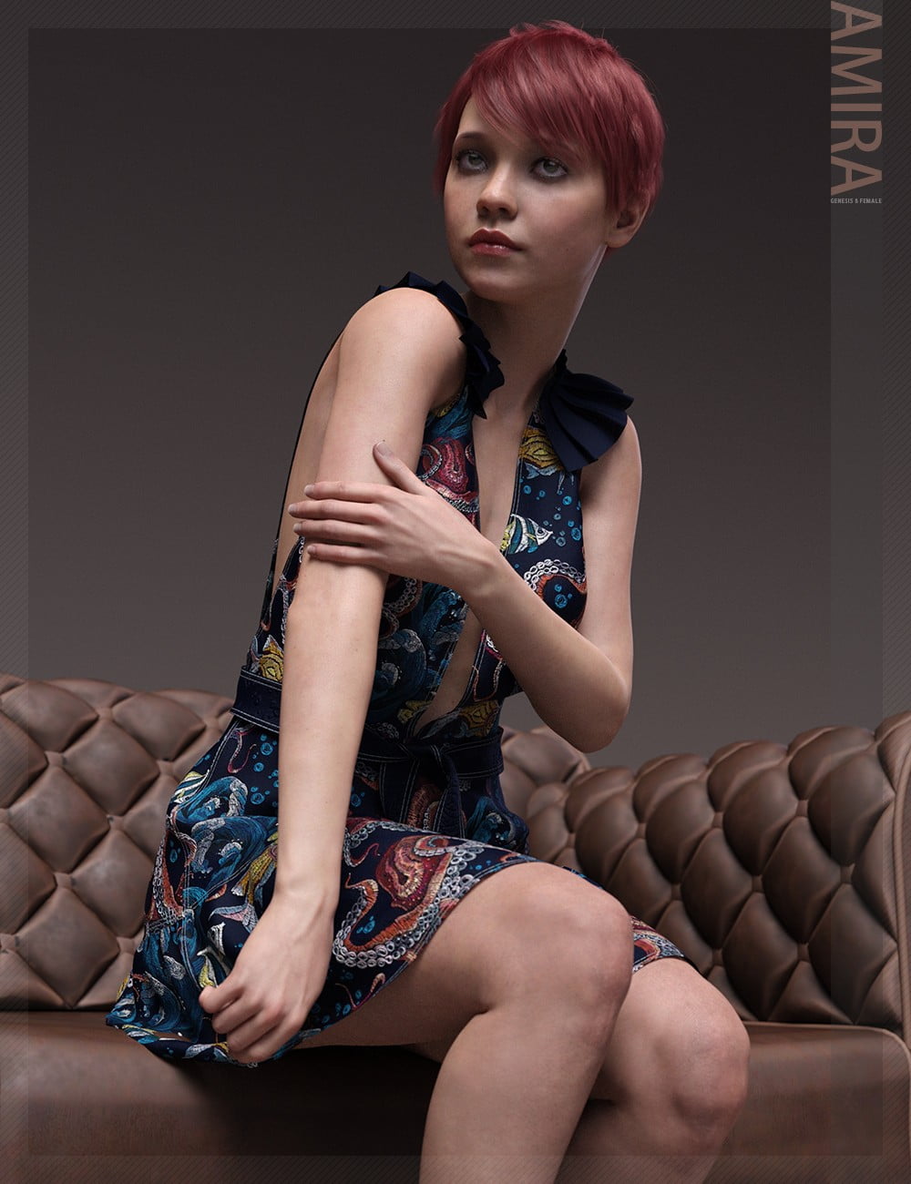 Amira HD & Expressions HD for Genesis 8 Female