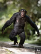Anthropomorphs - Chimpanzee for Genesis 8 Male