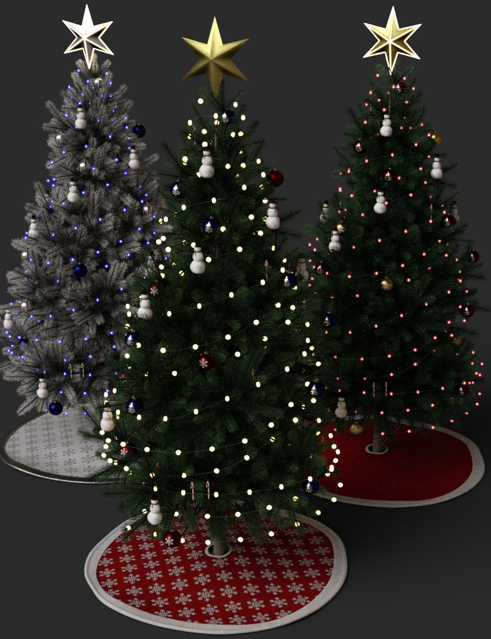 Mall Santa Scene and Props