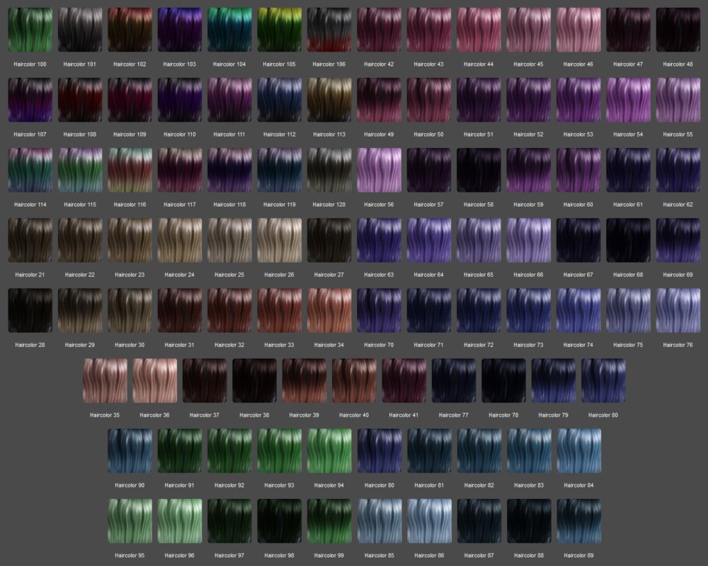 Sleek Ponytail Hair Texture XPansion