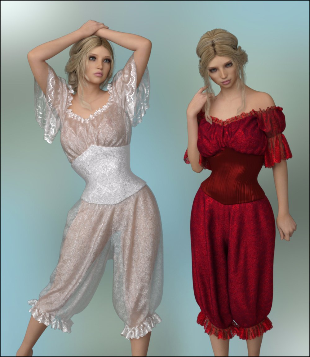 dForce - Victorian Mistress for G8F