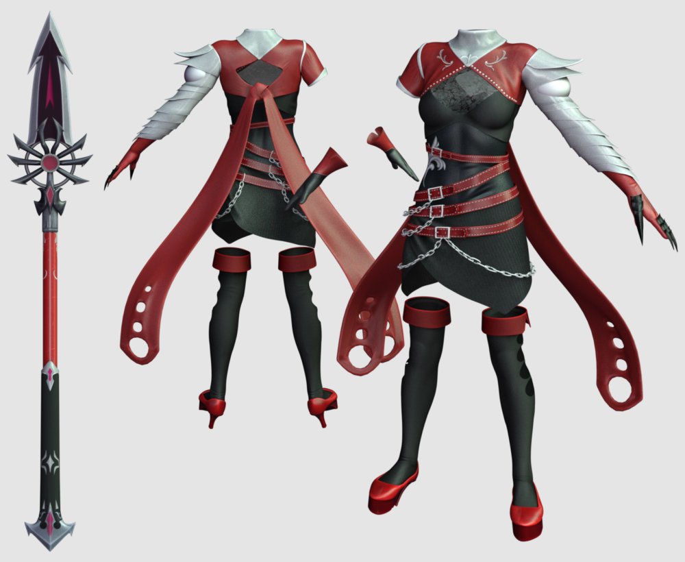 Kaiya outfit for g3f g8f