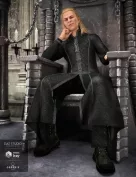 dForce Gothic Prince Outfit for Genesis 8 Male(s)