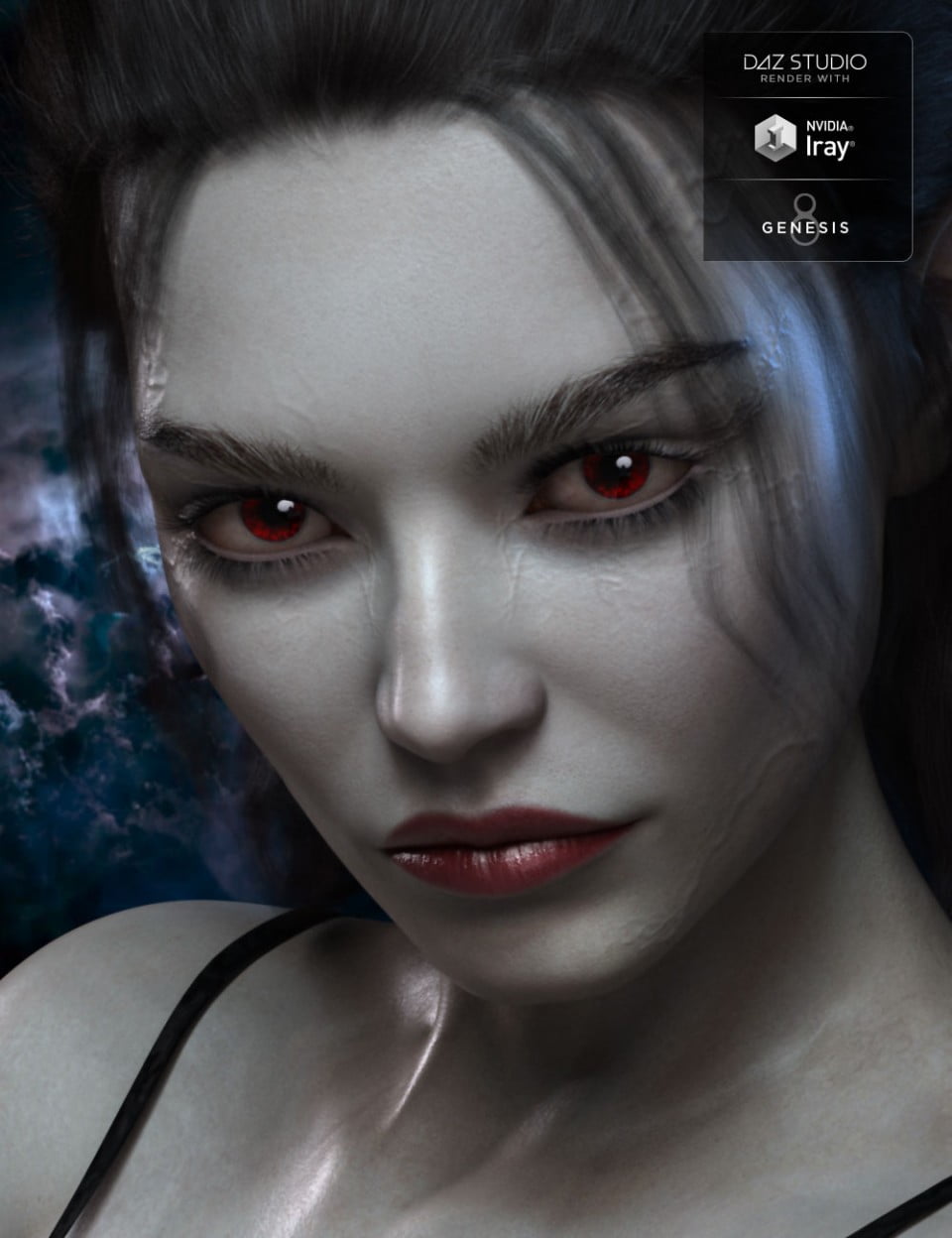 Rachelle Vamp HD for Genesis 3 & 8 Female