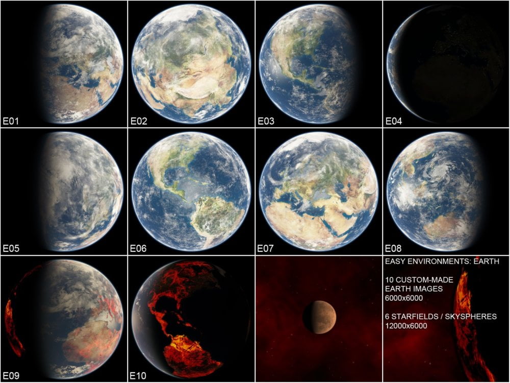 Easy Environments: Earth