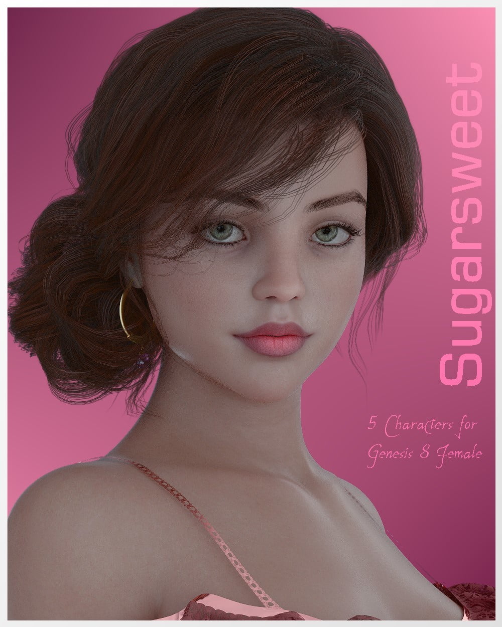 Sugarsweet 5 Characters G8f ⋆ Freebies Daz 3d