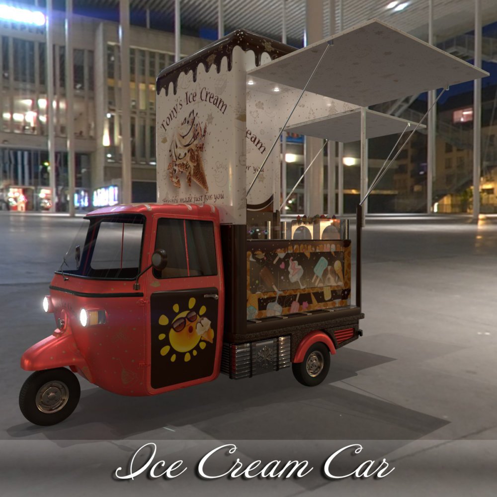 AJ Ice Cream Car