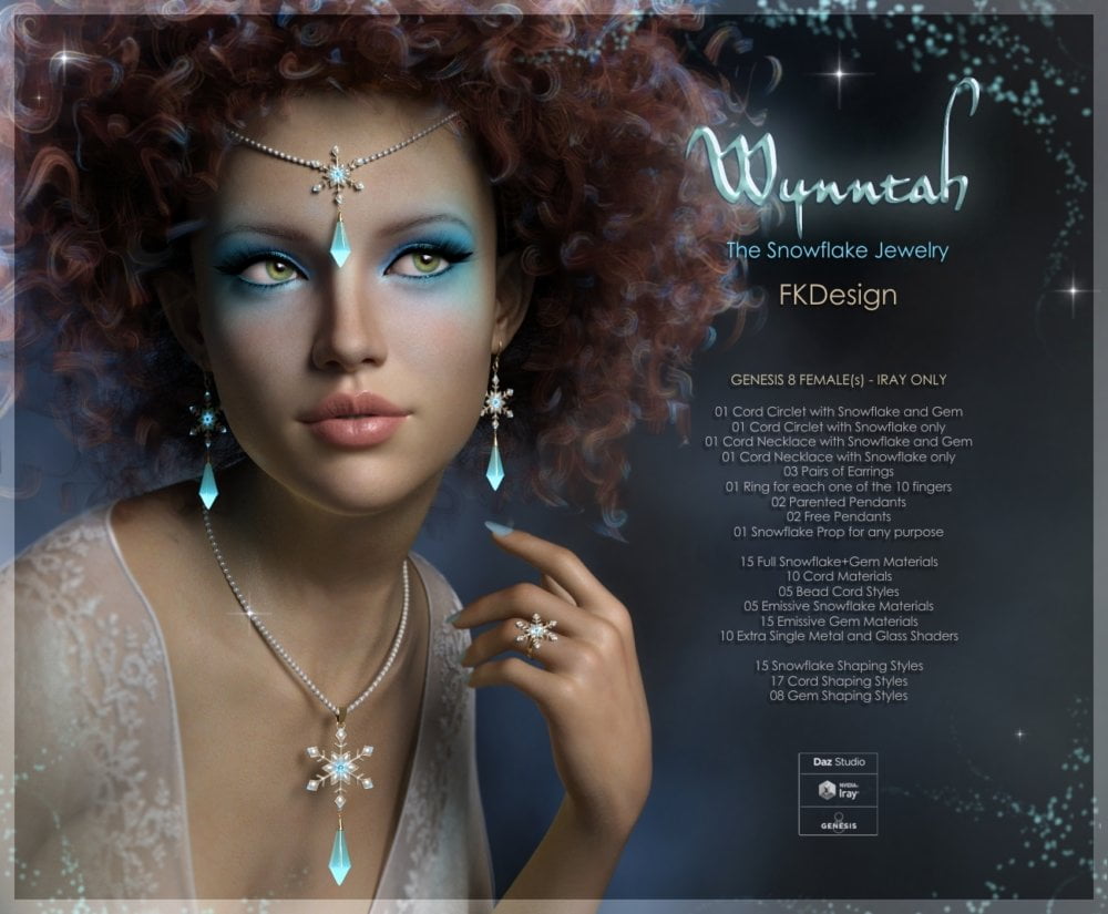 Wynntah Snowflake Jewelry