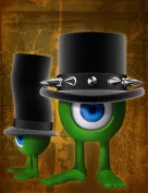 Goth Top Hats for Rounds