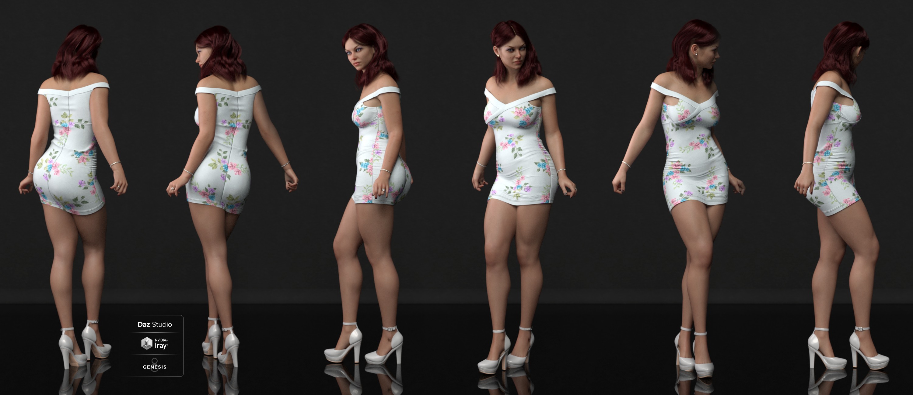 Ana Maria HD For Genesis 8 Female