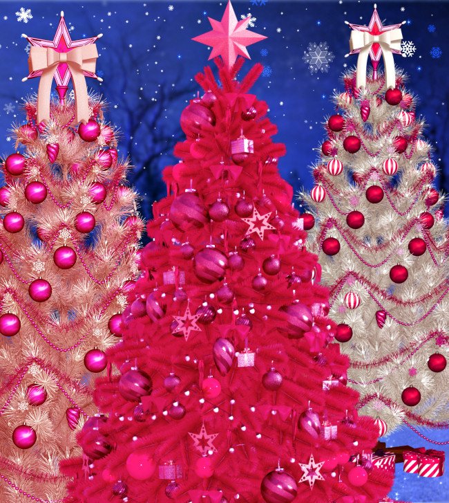 Christmas Sparkle Tree Graphics