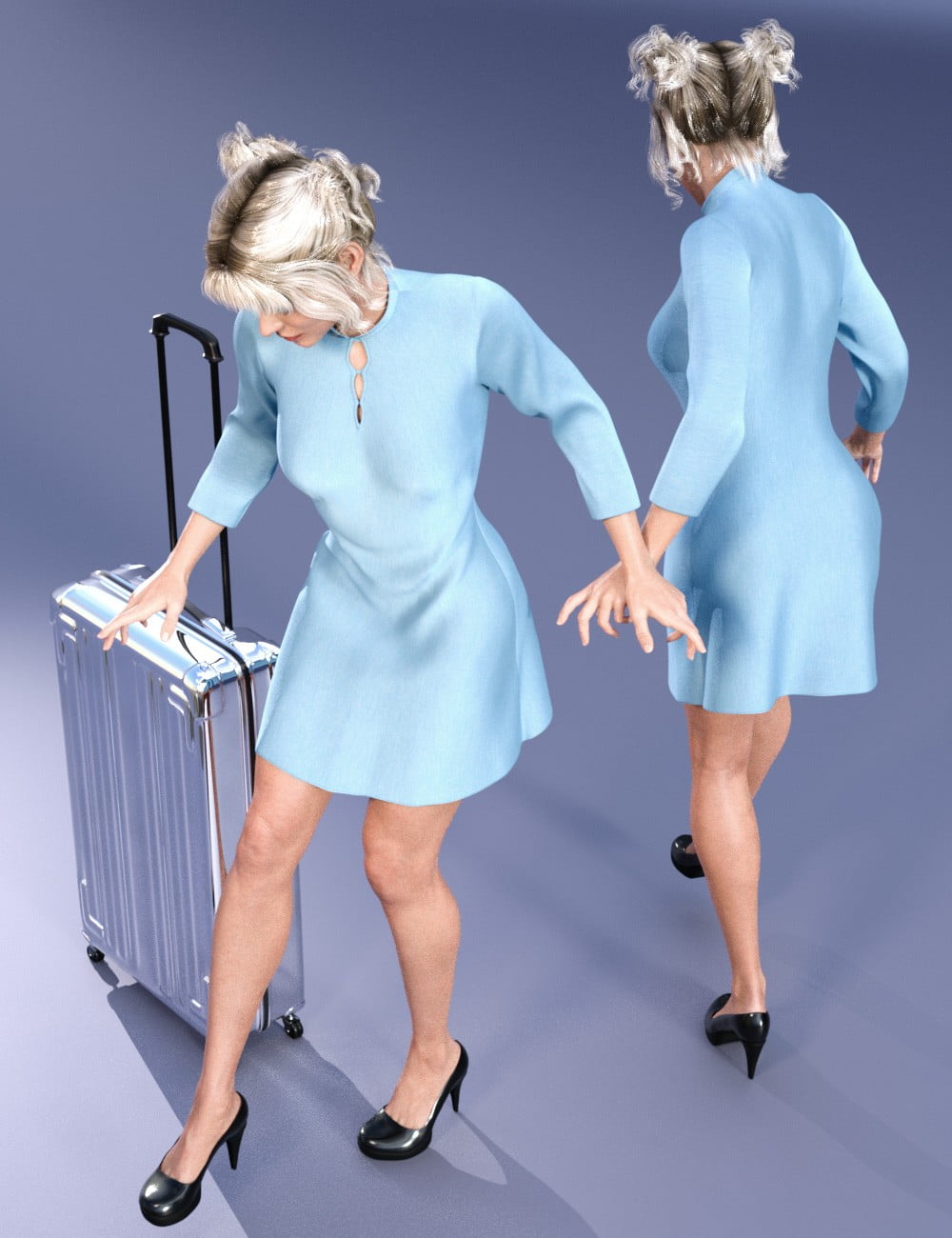 dForce Travel Ensemble for Genesis 8 Female(s)