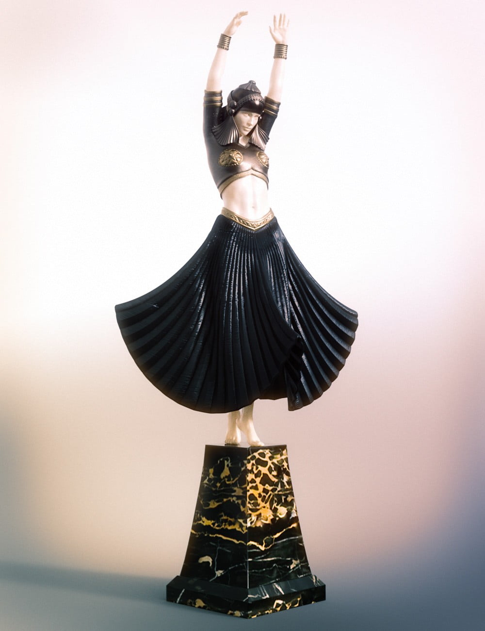 Jepe's Art Deco Statuettes III for Victoria 8